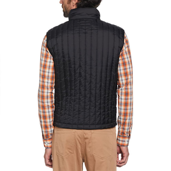 Original Penguin Rec Fill Vertical Quilted Väst Svart L Man