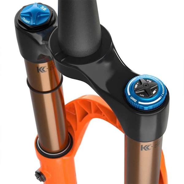 Fox Mtb Gaffel 38 Kashima Factory Series Grip 2 Boost Qr 15 X 110 Mm 44 Offset Orange 27.5´´ - 650B / 170 mm
