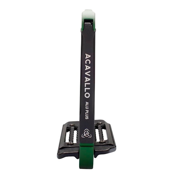 Acavallo Stigbøjler Arena Aluplusversion 2.0 Grøn,Sort 12 cm