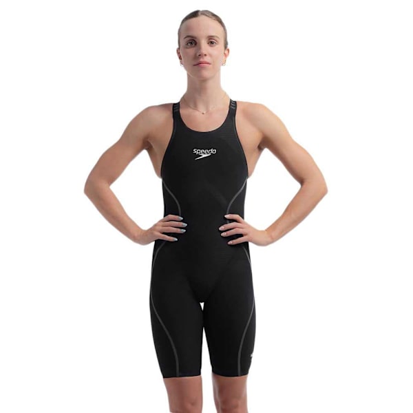Speedo Åben Ryg Konkurrence Badedragt Fastskin Lzr Pure Intent 2.0 Sort 24 Kvinde
