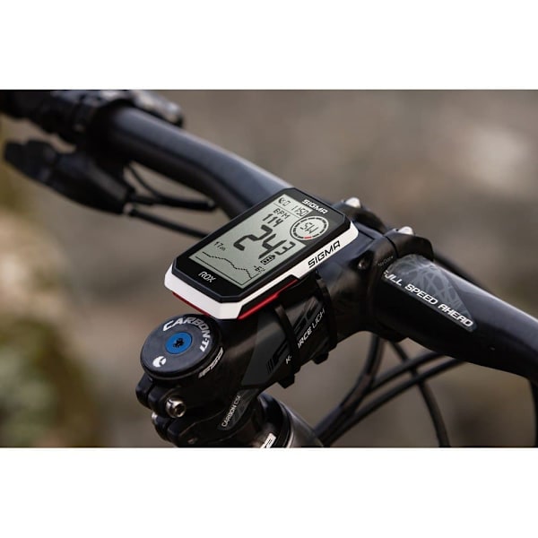 Sigma Cykelcomputer Med Sensorsæt Rox 4.0 Sort