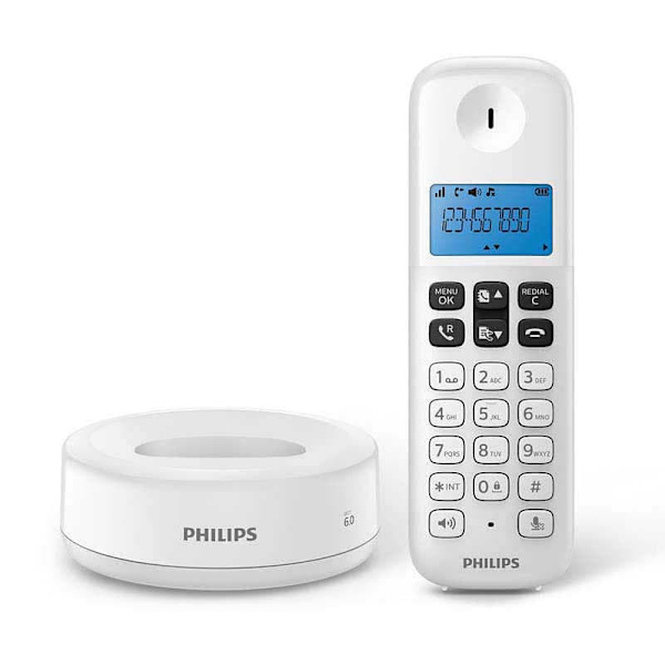 Philips Langaton Lankapuhelin Classic Range D1611w/34 Valkoinen
