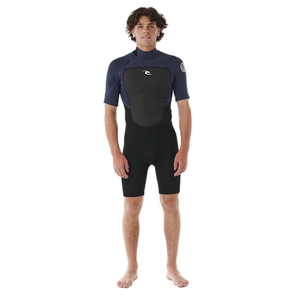 Rip Curl Shorty Med Lynlås Bagpå Omega Classic 2 Mm Spring Sort M