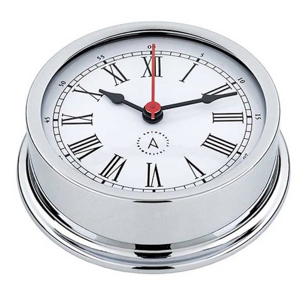 Autonautic Instrumental Romersk Tal-ur I Forkromet Messing Pacific Series  120 mm