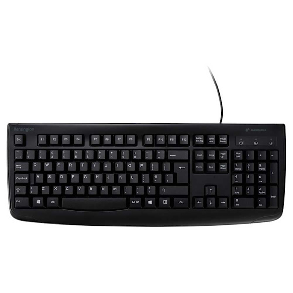 Kensington Tastatur Pro Fit Sort Sort