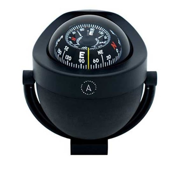 Autonautic Instrumental Konisk Kort Til Kompasmontering C12-002 Sort