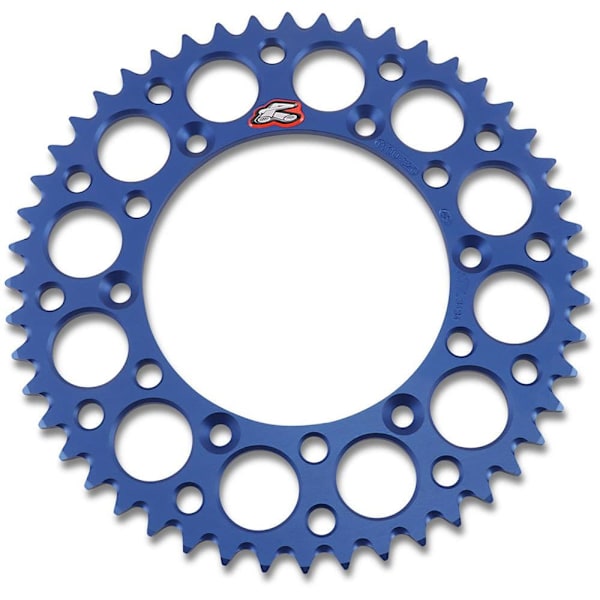 Renthal 150u-520 Ultralight Grooved Rear Sprocket Sininen 49t