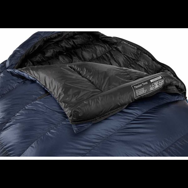 Nordisk Sovsäck Passion Three Blå Long / Left Zipper