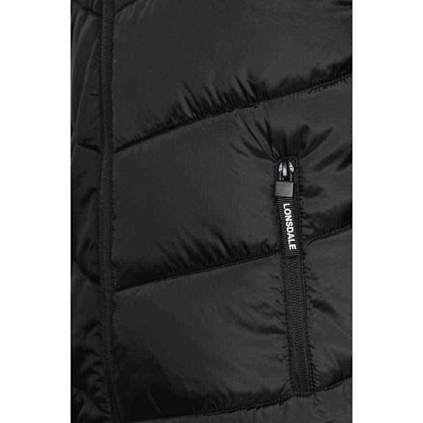 Lonsdale Jacka Bryngwyn Svart 152 cm Pojke