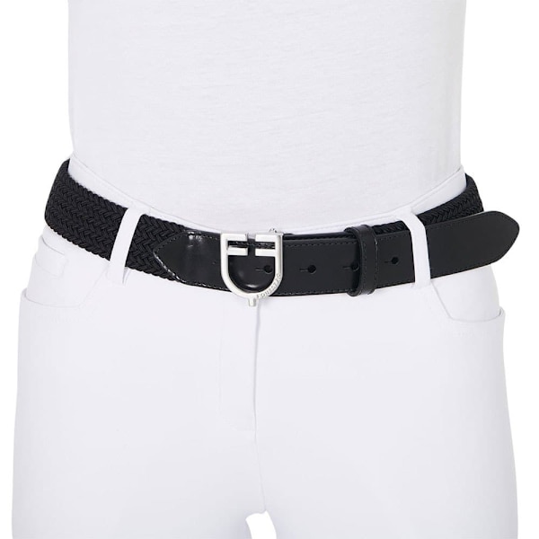 Equestro Fibbia Logo Vyö Musta 70 cm