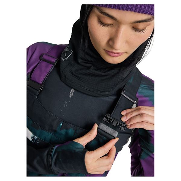 Burton Avalon 2l Stretch Bib Byxor Flerfärgad XS Kvinna