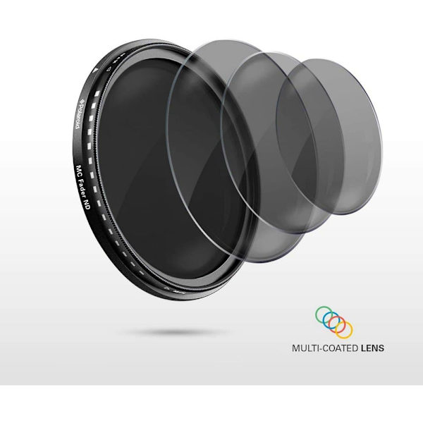 Polaroid Nd Fader Filter Plnw001 52 Mm Svart
