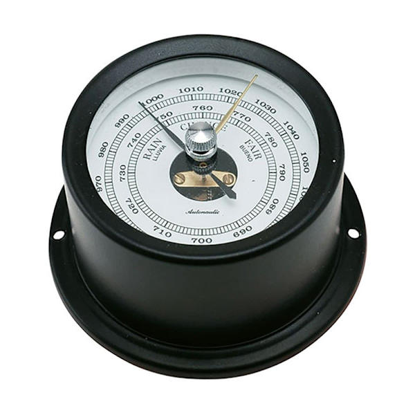 Autonautic Instrumental Nautisk Barometer B72n Sort