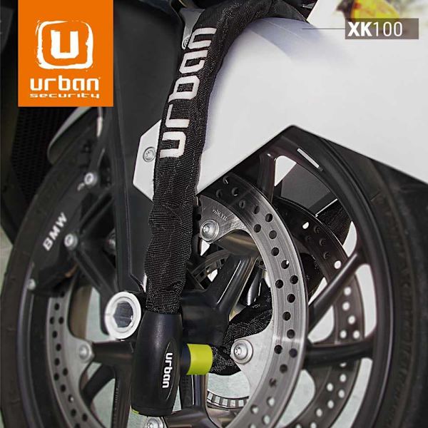 Urban Security Xk 120 Kedja Låsa Gul 120 cm
