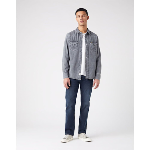 Wrangler Texas Slim Farkut Sininen 30 / 34 Mies