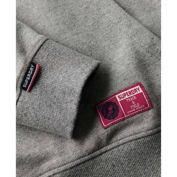 Superdry Track & Field Graphic Huvtröja Grå XL Man