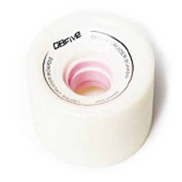 Ob Five Hjul Skateboard Hvid 62 mm / 85A