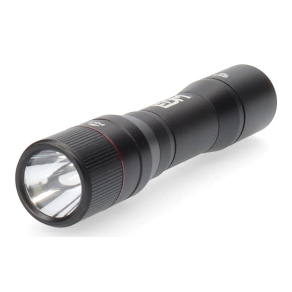 Edm Genopladelig Led Lommelygte 20w 1800 Lumen Sort