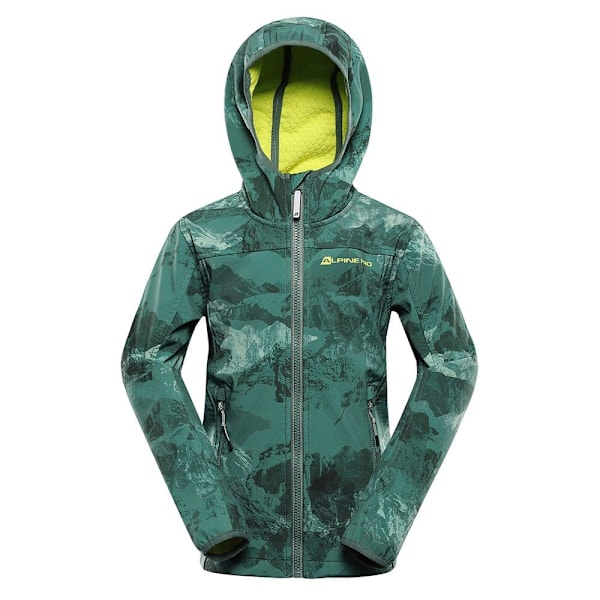 Alpine Pro Hooro Softshelljacka Grönt 140-146 cm Pojke