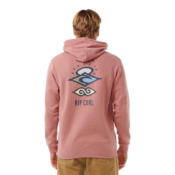 Rip Curl Search Icon Hættetrøje Rosa S Mand
