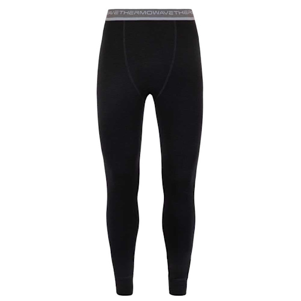 Thermowave Merino Arctic Baselagbukser Sort 2XL Mand