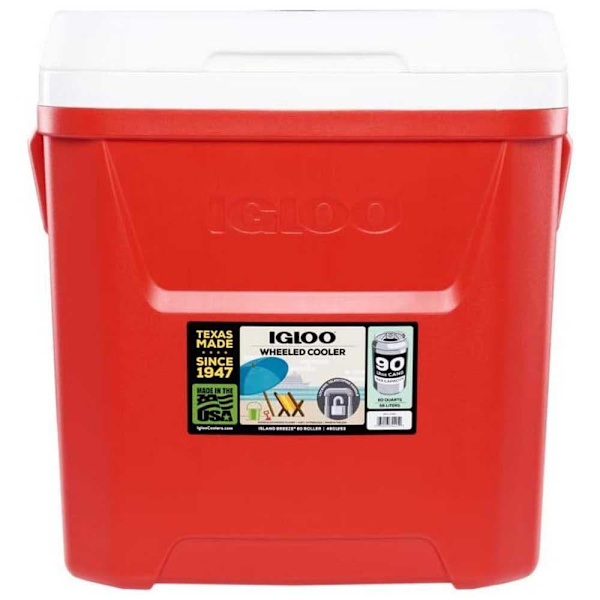 Igloo Coolers Pyörillä Varustettu Jäykkä Kannettava Jäähdytin Laguna 57l Kirkas 50 x 40 x 51 cm