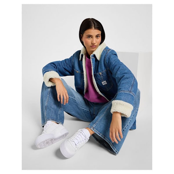 Lee Sherpa Lined Chore Denimtakki Sininen XL Nainen