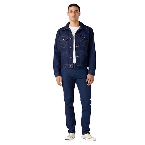Wrangler Denimjakke 124mj Blå S Mand