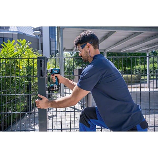 Bosch Professional Sladdlös Slagborrmaskin Gds18v-330hc 2x4pc Gal18v Como Lboxx Silver