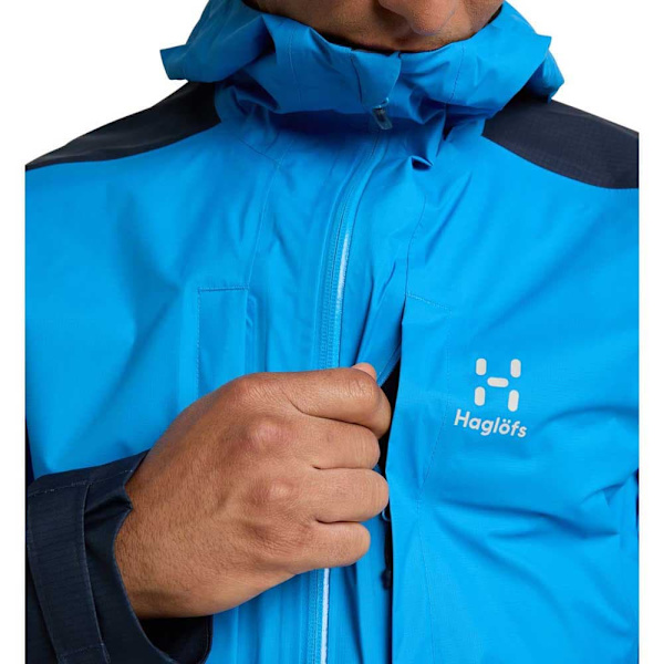 Haglofs Jacka L.i.m Rugged Goretex Blå S Man
