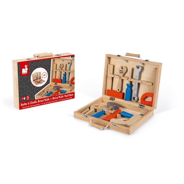 Janod Verktygslåda Brico´kids Flerfärgad 3-8 Years
