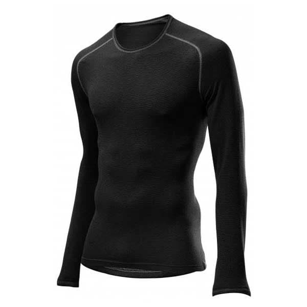 Loeffler Langærmet Basislag Transtex Warm Black Sort L Mand