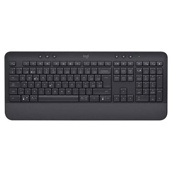 Logitech Trådløs Mus Og Tastatur Mk650 Søvfarvet Nordic QWERTY