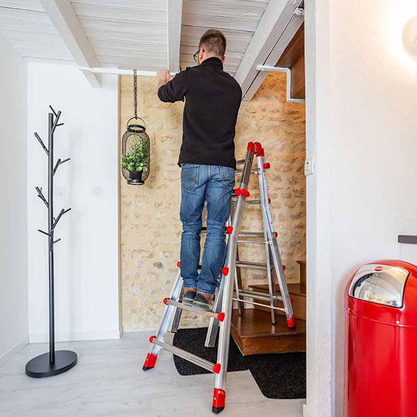 Hailo Steg Multifunktionsstege Profistep Multi 7516-131 4x4 Silver