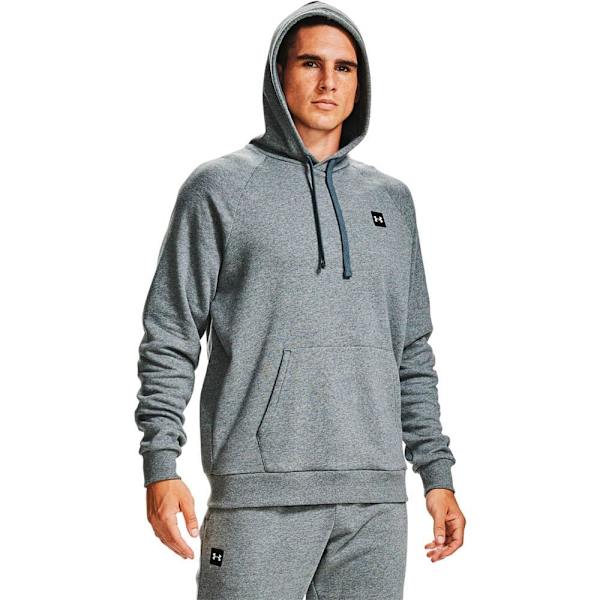 Under Armour Hættetrøje Rival Fleece Grå M / Regular Mand