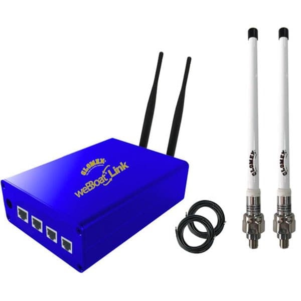 Glomex Internet Webboat Link Pro Kit 4g Wifi Søvfarvet