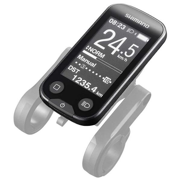 Shimano Cykelcomputer Steps E6100 Sort