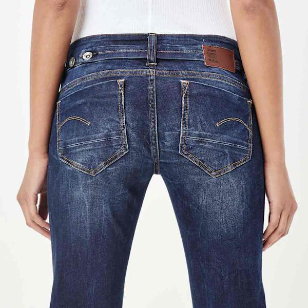 G-star Jeans Midge Mid Waist Bootcut Blå 32 / 34 Kvinna