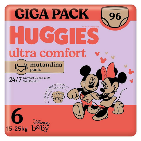 Huggies Ble Str Ultra Comfort 6 96 Enheder Orange