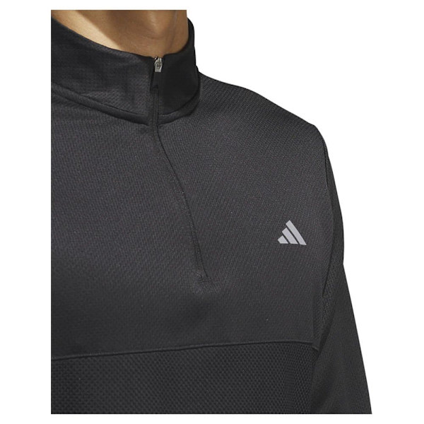 Adidas Halv Lynlå Sweatshirt Ultimate365 Textured  S Kvinde