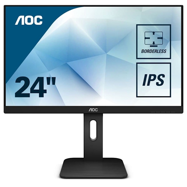 Aoc Monitori 24p1 Lcd 23.8´´ Full Hd Wled 60hz Musta One Size / EU Plug