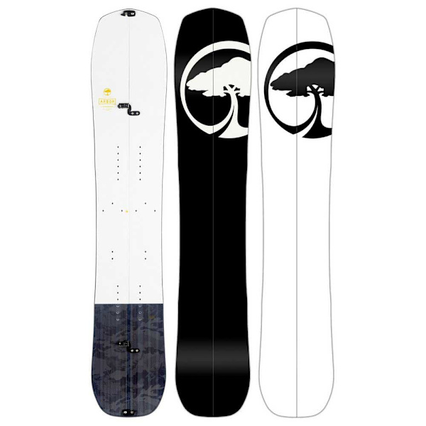 Arbor Landmark Rocker Splitboard Sort 152