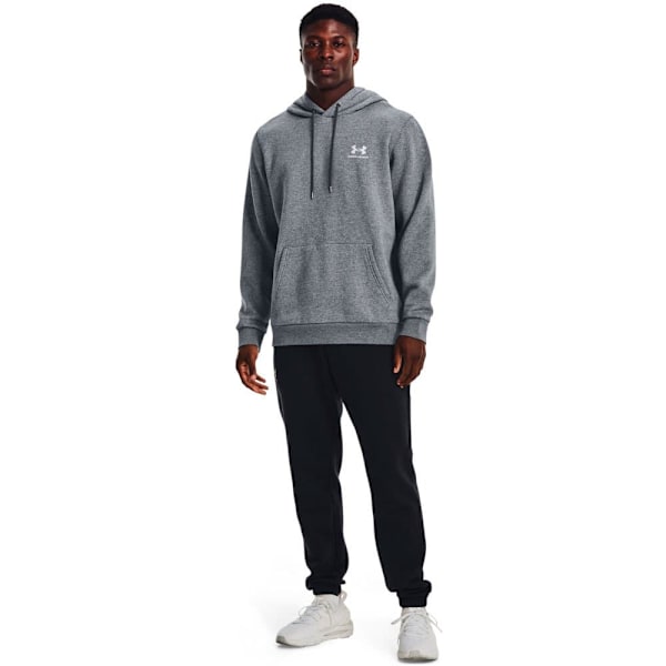 Under Armour Hættetrøje Essential Fleece Grå L / Regular Mand