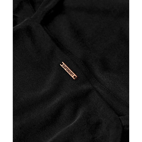 Superdry Cutout ærmeløs Midikjole Sort L Kvinde