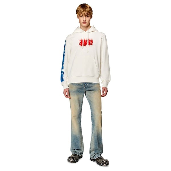 Diesel Ginn N Hættetrøje Beige XL Mand
