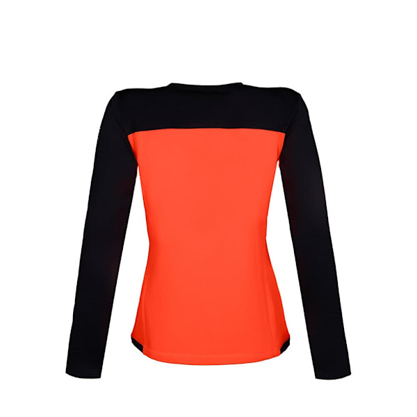 Rock Experience Arrows Crewneck Fleece Orange M Kvinna