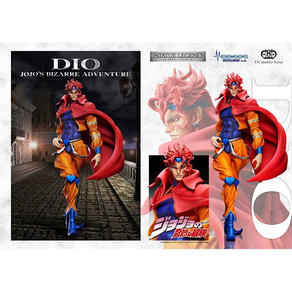 Medicos Entertainment Jojo´s Bizarre Adventure Part3 Legend Pvc Dio 17 Cm Re Run Staty