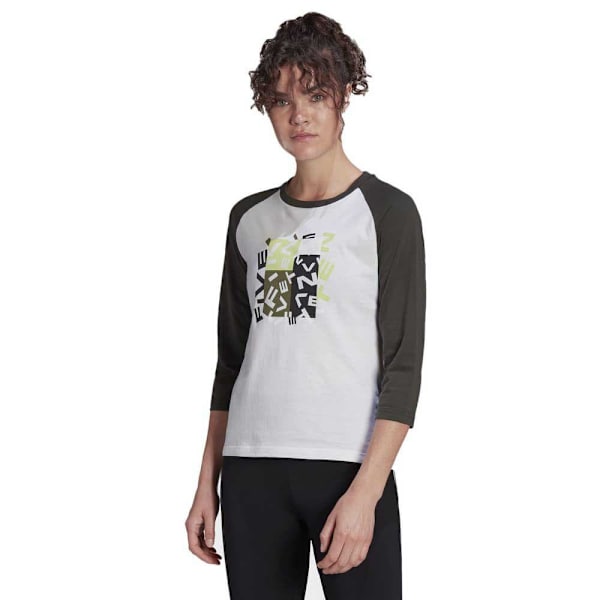 Five Ten Langærmet T-shirt Gfx Hvid S Kvinde