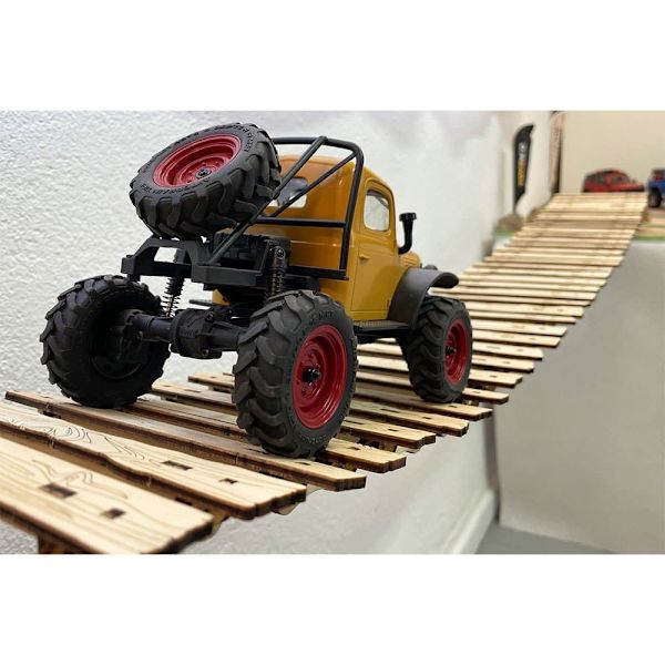 Crawler Park Tibetan Bridge Extension Kit Rc Este 1/18/1/24 Kultainen