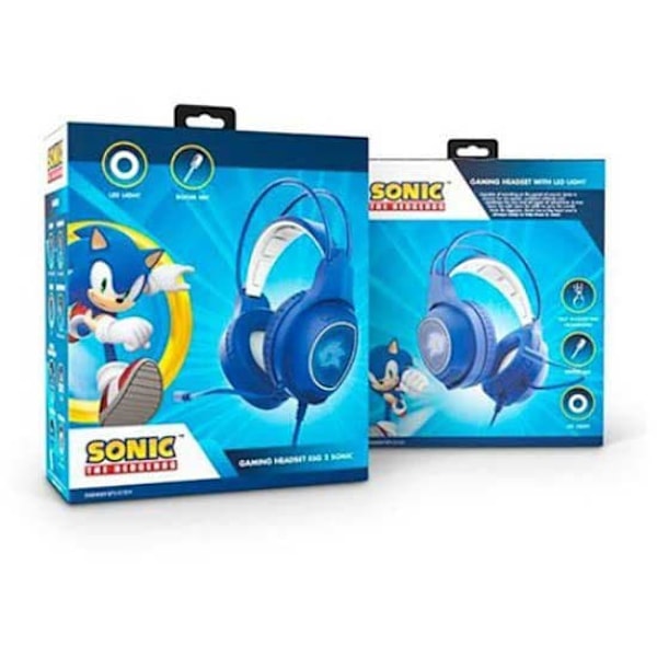 Energy Sistem Gaming Headset Esg2 Led Sonic Blå